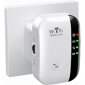 New! WiFi Range Extender Internet Booster Wireless Signal Repeater