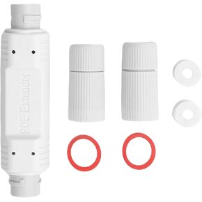 GOWENIC POE Extender, 500m Extension 1000Mbps Water Proof Outdoor POE Repeater with MD MDIX Auto Negotiation, for Cameras Doorbells Long Distance Network
