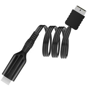 HDMI Cable for PS2 & PS1 Console, PS2 to HDMI Converter, Connecting PS2/ PS1 to HDTV HDMI Monitor, Improved Video Quality, Supports All PS 2 Display Modes, 1m/3.3ft