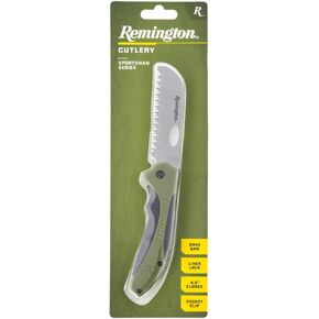 Remington Sportsman Folding Saw Tan/Blk Molded Handle 4.5" 15673
