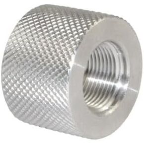 Stainless Steel Thread Protector for Bull Size 1/2''x28 TPI Thread .936 Protector