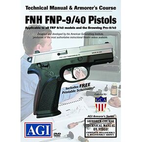 Armorer’s Course Video on DVD for FNH FNP Series Pistols - Technical Instructions for Disassembly, Cleaning, Reassembly and More