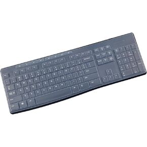 Silicone Keyboard Cover for Logitech K270 MK295 MK275 MK270 Wireless Keyboard, Logitech K200 K260 K270 MK200 MK260 K270 K275 K295 Keyboard, Transparent