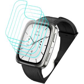 [5 Pack] for Amazfit Active 2 Square Smart Watch Screen Protector 1.75" HD Clear Soft PET Film [Case Friendly] [Anti-Scratch] [Bubble Free] Screen Protector for Amazfit Active 2 Square Watch
