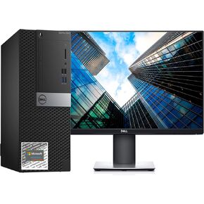 Dell Optiplex 3040 Tower Desktop PC Intel i5-6500 3.2GHz. 16GB DDR3 RAM,1TBSSD, WiFi, with Dell 24 LCD Windows 10 Pro (Renewed)