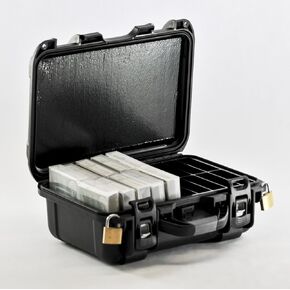 TeraTurtle LTO Premium Protective Case - 20 Capacity (with Jewel case)