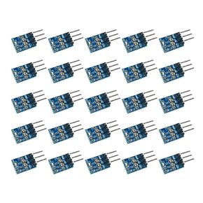 25 Pack 3 Pins AMS1117-3.3 DC 4.75V-12V to 3.3V Voltage Regulator Step Down Power Supply Buck Module 800mA