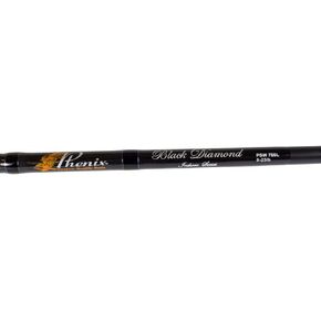 Phenix Rods Black Diamond Inshore / 8' / 1 PC / 10-30 LB/Fast Taper Action/Fuji ALCONITE Guides/Fuji Reel SEAT/Custom Cork & X-Tube Full Grip Handle