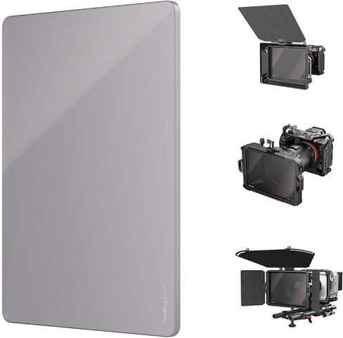 Smallrig 4 × 5.65 ND 1.8 (6 توقف) مرشح ، مرشح كثافة محايدة مربعة ، 4 مم من الزجاج البصري ذو الطبقات البصرية 4 ملم ، 4227 ، 4227. in Saudi Arabia