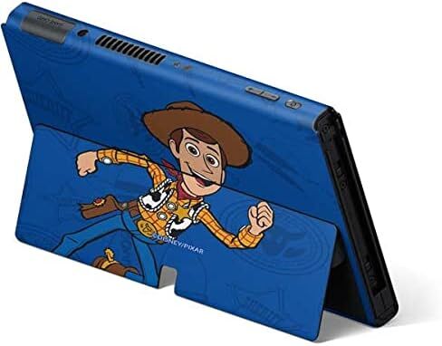 Skinit Decal Gaming Skin Compatible with Nintendo Switch OLED (2021) - Officially Licensed Disney Toy Story Sheriff Woody Design in Saudi Arabia