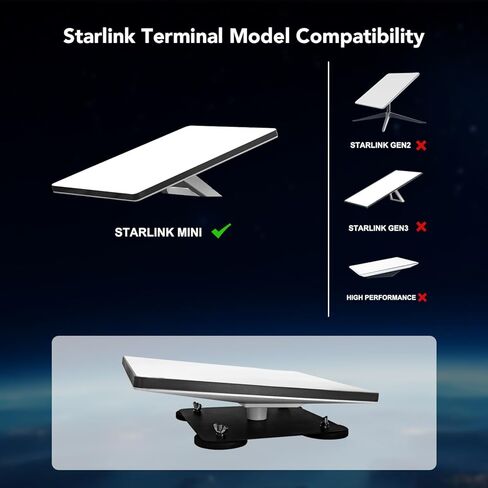Starlink Mini Internet Kit Bracket Magnetic Bracket ، مجموعة تركيب سقف السيارة ، قوس مغناطيسي Mini Starlink ، مستقر ومصلح in Kuwait