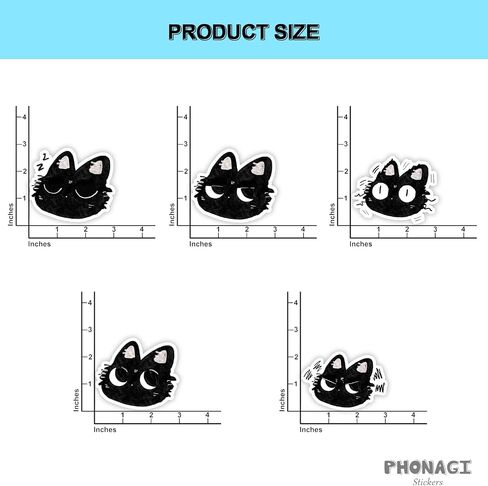 (3pcs) البقاء Pawsitive Kawaii Dog Cat Stickers 3 '' 'ملصق مائي للكمبيوتر المحمول Kindle Water Bottle Stanley Cuper Journaling in Kuwait
