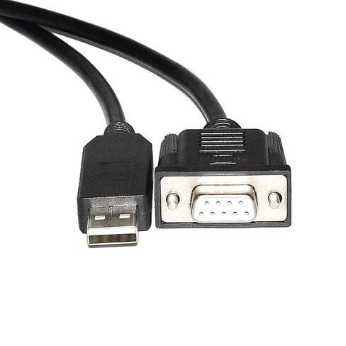 محول USB إلى DB9 الإناث/الذكور إلى RS232 المحول التسلسلي القياسي pinout وكابل المودم الفارغ (5M ، DB9 أنثى pinout 2) in Kuwait