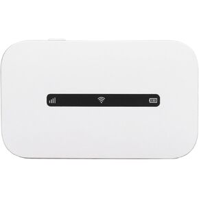 4G LTE Mobile Hotspot, Wireless Portable WiFi for Travel, 10 Connected Devices, 150Mbps Pocket WiFi, for Smartphones, Laptops, TV, for Europe Asia, White