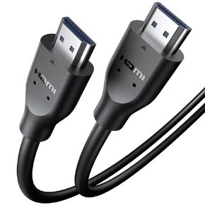 iMangoo HDMI Cable 4K 60Hz 6.6FT Long High-Speed 4K HDMI 2.0 Extension Cord 18Gbps 2160p 48 bit Male to Male Cables Compatible with Samsung TV Laptop Computer Monitor Projector for PS5 for Xbox Black