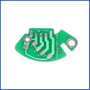 Technics 1200 1210 RCA PHONO PCB لوحة الدوائر المطبوعة (أرضية داخلية)