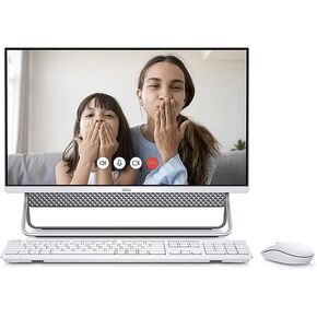 Dell Inspiron 7700 All-in-One Desktop, 27-inch FHD Touchscreen, Intel 4-Core i7-1165G7, NVIDIA GeForce MX330 Graphics, 16GB DDR4 512GB SSD+1TB HDD, WiFi 6, Type-C HDMI, Win11 Pro, Silver (Renewed)