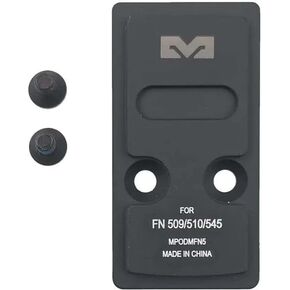 Meprolight MPO PRO-F Direct Mount Plate - Pistol Optic Plate, 6061-T6 Aluminum, Direct Side-to-Optic Mounting, FN509