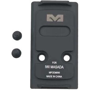 Meprolight MPO PRO-F Direct Mount Plate - Pistol Optic Plate, 6061-T6 Aluminum, Direct Side-to-Optic Mounting, IWI MASADA