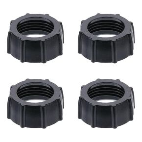 4 PCS Car Phone Mount Replacement Parts, Tightening Nut for Replacement Car Mount Screw-On 17mm Tightening Nut Ball Fixed Adapter Head Bracket Holder Ring for DVR Camcorder Wireless Charger