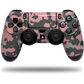 تتوافق الجلد مع Sony PS4 Dualshock Controller PlayStation 4 الأصلي النحيف والمحترفين في مدرسة Camouflage Camouflage Camouflage Camouflage (وحدة تحكم غير مدرجة)