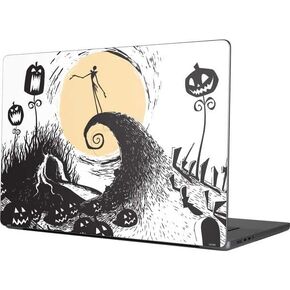Skinit Decal Laptop Skin Compatible with MacBook Pro 16in (2021) - Officially Licensed Disney Jack Skellington Pumpkin King Design