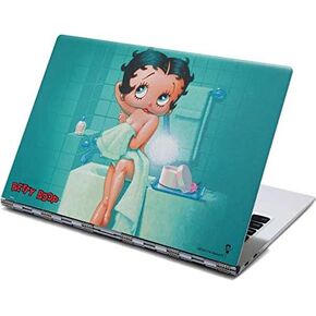 Skinit Skinit Leach Captop Skin متوافق مع اليوغا 910 2-in-1 14in شاشة اللمس-مرخص رسميًا Betty Boop Betty Bating Design