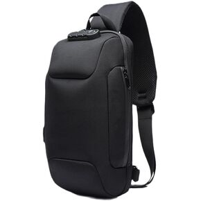 Shockproof Protective Crossbody Shoulder Chest Backpack Travel Home Storage Bag Carrying Case Compatible with Onexplayer X1/X1 Mini (Black)