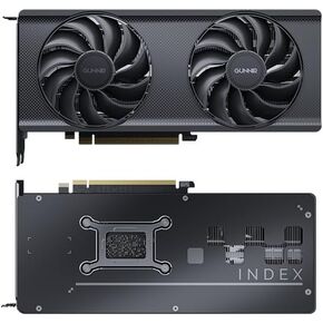 WEELIAO GUNNIR Intel Arc B580 Photon 12G White Graphics Card,2850 Mhz Video Card,12GB 192-bit GDDR6,PCIE4.0,1 HDMI2.1,3 DP2.1,3 Fans,TBP 220W
