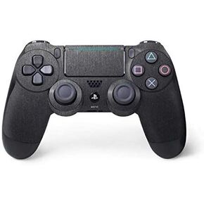 Skinit Decal Gaming Skin Compatible with PS4 Pro/Slim Controller - Officially Licensed Black Brushed Steel Texture Design