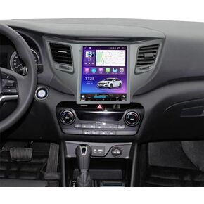 Fellostar Android 11 Car Stereo for Hyundai Tucson 3 2015-2018 Car Radio Apple Carplay Android Auto مع GPS Multimigation Bluetooth Multimedia Player للشاشة العمودية (2+32 جيجابايت)