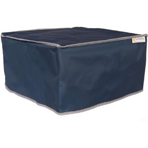 The, Navy Blue Nylon Cover for Brother HL-L2370DW Monochrome Compact Laser Printer, Anti Static Waterproof Cover, Dimensions 14''W x 14.2''D x 7.2''H by The LLC