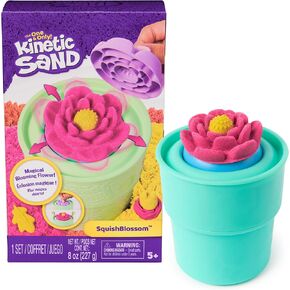 Kinetic Sand Castle Case - with 453 g Sand in Turquoise Green, Plastic Container Provides Play Surface and Storage in One, Ideal for Indoor Sand Play, for Children 3 Years and Up