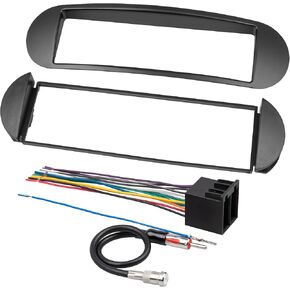Nuith Single DIN Radio Radio Thash Kit for 1998-2010 Volkswagen Beetle ، لوحة تثبيت راديو واحدة ، مجموعة تثبيت Stereo Car Stereo لتركيب راديو ما بعد البيع (مجموعة DASH)
