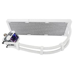 Thermalright FW360 X White CPU Water Cooler with 2000RPM,IPS LCD Screen with 320 * 240 Resolution,Liquid CPU Cooler with 2.4in LCD Display,CPU PC Aio for AM4/AM5/Intel LGA1851/1700