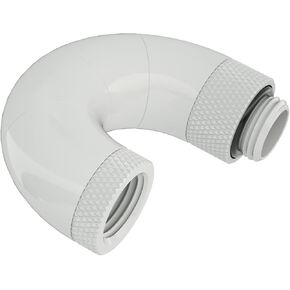 Barrow G1/4" 180 Degree Male to Female Penta Rotary Snake Adaptor 5-way Rotary Snake Fitting - White