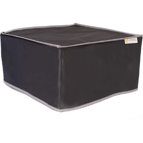 The, Black Vinyl Cover for Canon ImageCLASS MF232w Black and White Laser Printer, Anti Static Waterproof Cover Dimensions 15.4''W x 14.7''D x 12.3''H by The LLC
