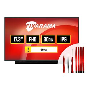 Screen Replacement for BOE NV173FHM-N4N V8.0 Grade A+ 30pin FHD Matte IPS 17.3" LED LCD Display with Tools