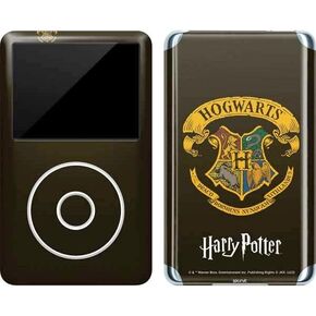 Skinit Decal MP3 Player Skin Compatible with iPod Classic (6th Gen) 80GB - Officially Licensed Warner Bros Hogwarts Houses Crest Design