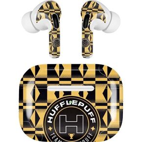 Skinit Decal Audio Skin Compatible with Apple AirPods Pro (2rd Gen, 2022) - Officially Licensed Warner Bros Team Hufflepuff Design