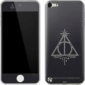 Skinit Decal MP3 Player Skin Compatible with iPod Touch (5th Gen&2012) - Officially Licensed Warner Bros Deathly Hallows Symbol Design