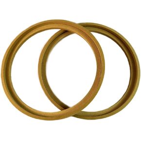 Audiopipe 1 Pair 10" RING-10BZ MDF Speaker Ring Recessed with Bezel Mounting Spacer Recess