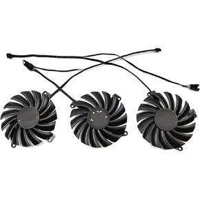 3 معجبين/1 مجموعة CF-12915S RTX 3080 3070 GPU Graphics Card Fan (Fan-B)