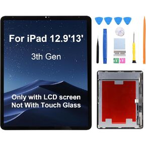 13" for iPad 3th Gen LCD Screen Replacement Display Assembly A1416 A1430 A1403 Screen Replacement LCD Display Touch Screen Digitizer (Black)