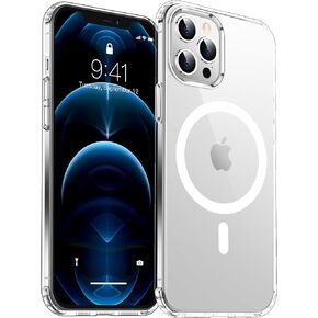 Red2Fire for iPhone 12 Pro Max Case [Military Grade Drop Protection] Non-Slip Heavy Duty Full-Body Shockproof Protection Phone Case for iPhone 12 Pro Max 6.7 inch Black