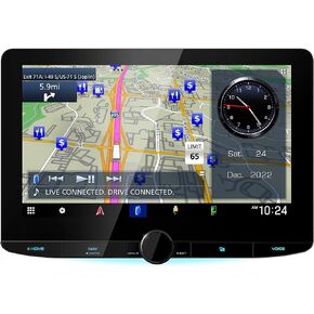 Kenwood DNR1008RVS 10.1" Multimedia Receiver and Android Auto & Apple CarPlay (Certified Refurbished)