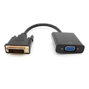 شريحة Melphi Copper Strip DVI إلى VGA HD إلى كابل التحويل التناظري ذكر إلى أنثى DVI إلى VGA ، 0.2 متر