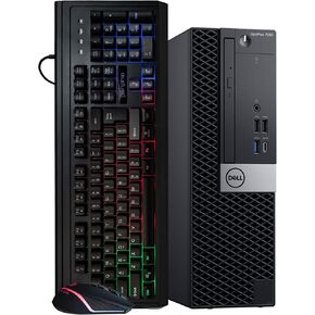 Dell Optiplex 7060 Desktop Computer | Hexa Core Intel i5 (3.2GHz) | 16GB DDR4 RAM | 500GB SSD Solid State | Windows 11 Professional | Home or Office PC (Renewed)