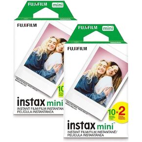 Fujifilm Instax Mini Film Bundle (Twin Pack) (إجمالي 40 صورة) لكاميرات Instax