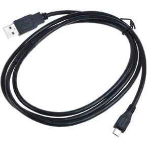 USB Charger Sync Data Cable Compatible with 8" Samsung CE0168 Galaxy Tab Wi-Fi Tablet PC PSU